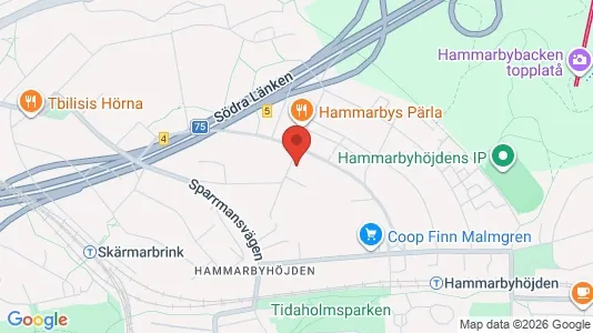 Apartments for rent i Stockholm South - kort over placeringen