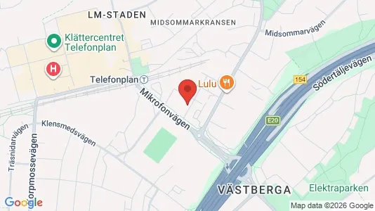 Apartments for rent i Stockholm South - kort over placeringen