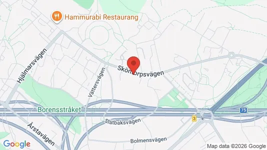 Apartments for rent i Hammarbyhamnen - kort over placeringen