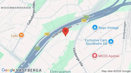 Apartments for rent i Stockholm South - kort over placeringen