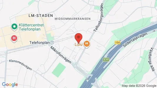 Apartments for rent i Stockholm South - kort over placeringen