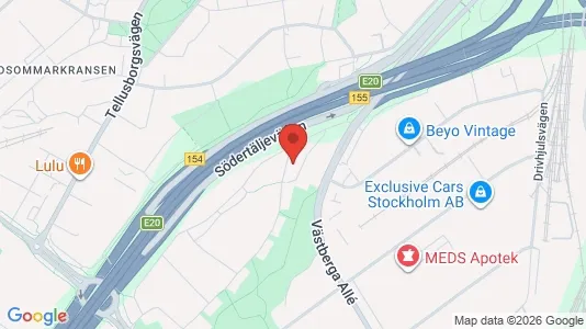 Apartments for rent i Stockholm South - kort over placeringen