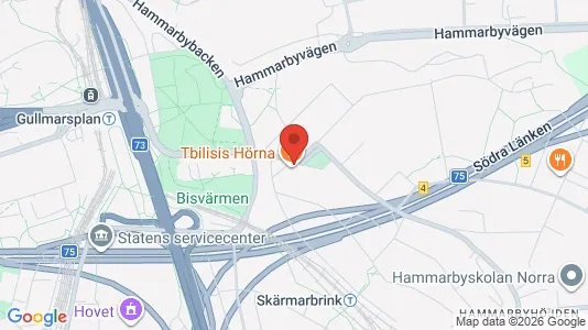 Apartments for rent i Stockholm South - kort over placeringen