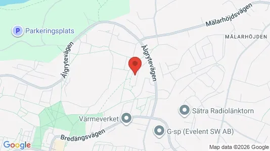 Apartments for rent i Stockholm South - kort over placeringen
