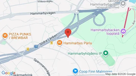 Apartments for rent i Stockholm South - kort over placeringen