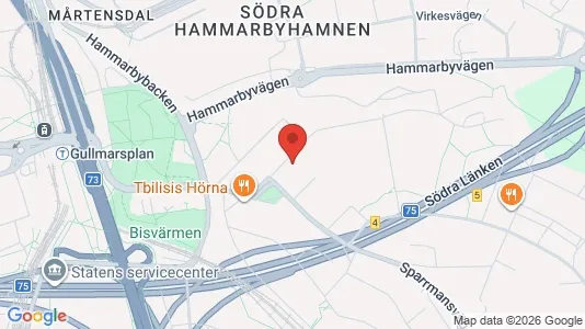 Apartments for rent i Stockholm South - kort over placeringen