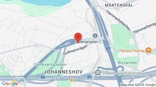 Apartments for rent i Stockholm South - kort over placeringen