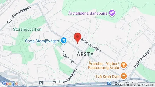 Apartments for rent i Hammarbyhamnen - kort over placeringen