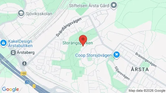 Apartments for rent i Hammarbyhamnen - kort over placeringen