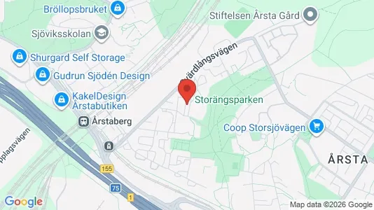 Apartments for rent i Hammarbyhamnen - kort over placeringen