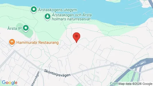 Apartments for rent i Hammarbyhamnen - kort over placeringen