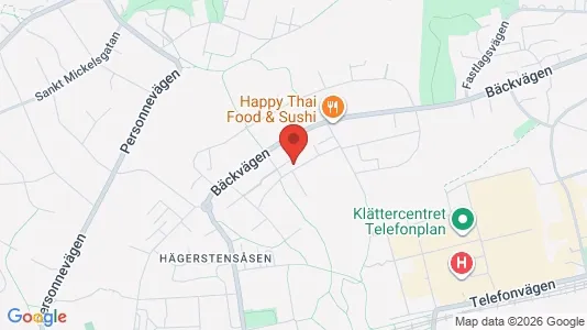 Apartments for rent i Stockholm South - kort over placeringen