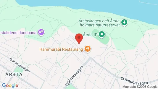 Apartments for rent i Hammarbyhamnen - kort over placeringen