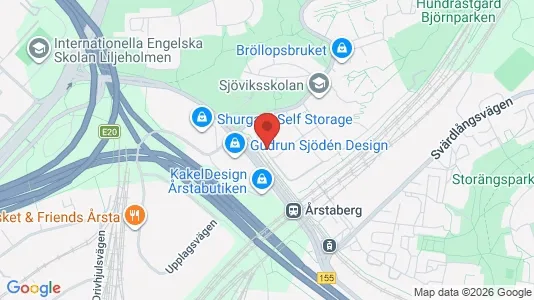 Apartments for rent i Södermalm - kort over placeringen
