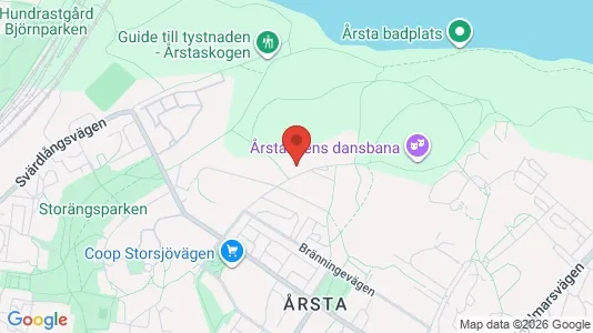 Apartments for rent i Hammarbyhamnen - kort over placeringen