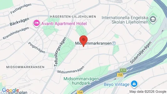 Apartments for rent i Stockholm South - kort over placeringen