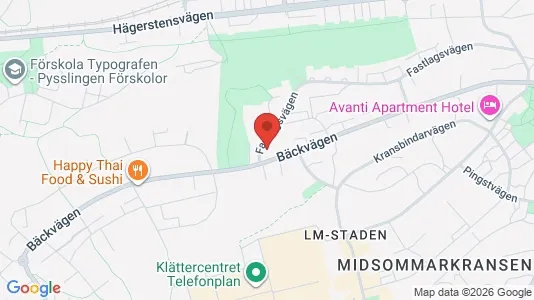 Apartments for rent i Stockholm South - kort over placeringen