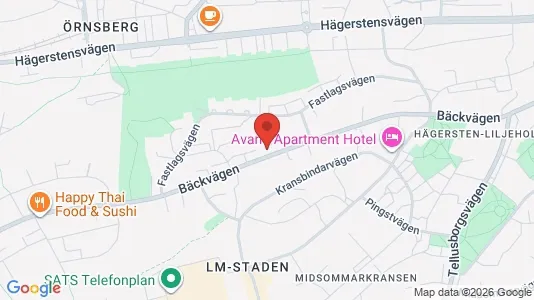 Apartments for rent i Stockholm South - kort over placeringen