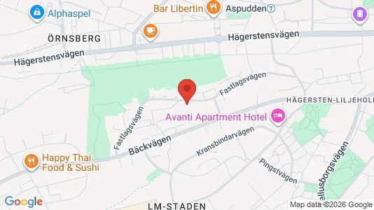 Apartments for rent i Stockholm South - kort over placeringen