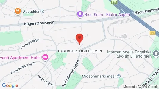 Apartments for rent i Stockholm South - kort over placeringen