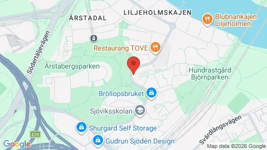 Apartments for rent i Södermalm - kort over placeringen