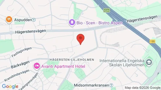 Apartments for rent i Stockholm South - kort over placeringen