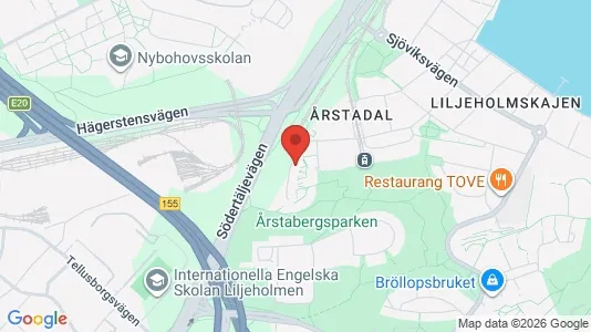 Apartments for rent i Södermalm - kort over placeringen