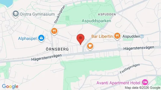Apartments for rent i Stockholm South - kort over placeringen