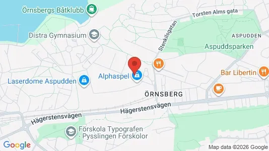 Apartments for rent i Stockholm South - kort over placeringen