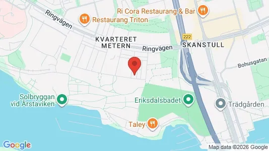 Apartments for rent i Södermalm - kort over placeringen