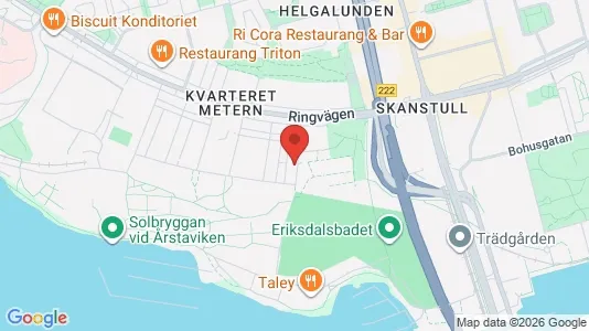Apartments for rent i Södermalm - kort over placeringen