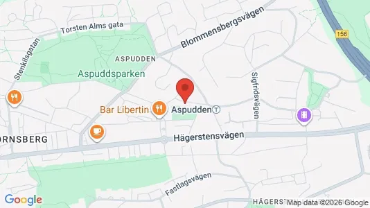 Apartments for rent i Stockholm South - kort over placeringen