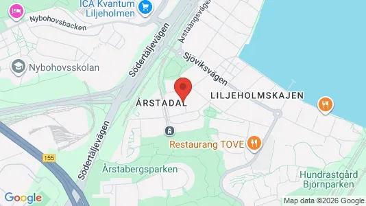 Apartments for rent i Södermalm - kort over placeringen
