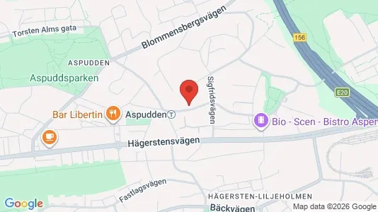 Apartments for rent i Stockholm South - kort over placeringen