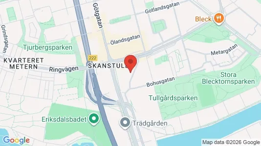 Apartments for rent i Södermalm - kort over placeringen
