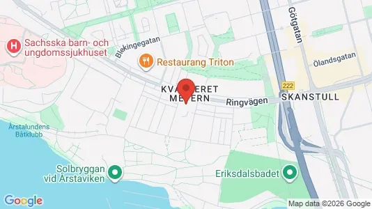 Apartments for rent i Södermalm - kort over placeringen