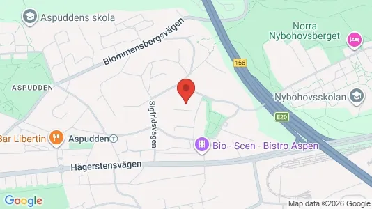 Apartments for rent i Stockholm South - kort over placeringen