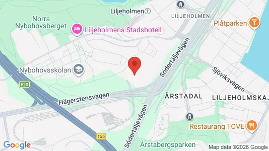 Apartments for rent i Södermalm - kort over placeringen
