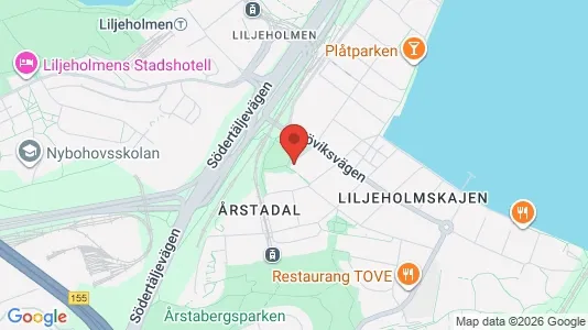 Apartments for rent i Södermalm - kort over placeringen