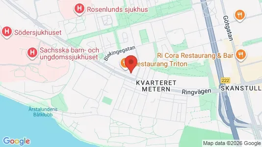 Apartments for rent i Södermalm - kort over placeringen