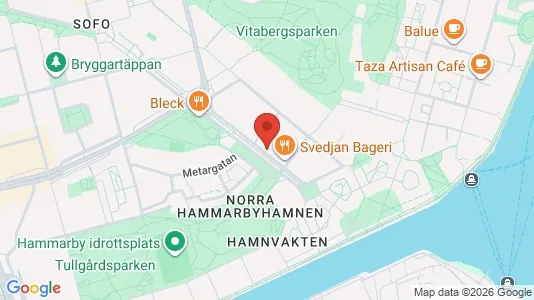 Apartments for rent i Södermalm - kort over placeringen