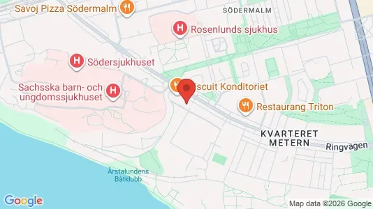 Apartments for rent i Södermalm - kort over placeringen