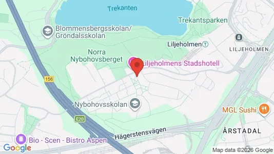 Apartments for rent i Södermalm - kort over placeringen