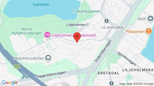 Apartments for rent i Södermalm - kort over placeringen