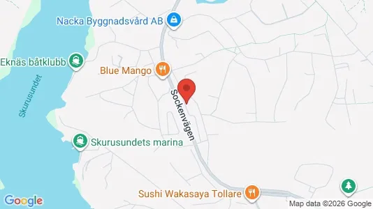 Apartments for rent i Nacka - kort over placeringen