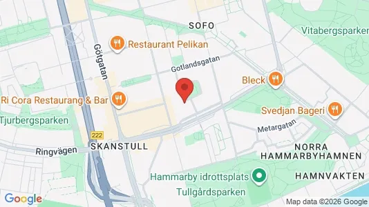 Apartments for rent i Södermalm - kort over placeringen