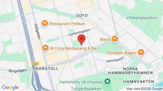 Apartments for rent i Södermalm - kort over placeringen