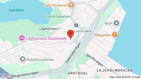 Apartments for rent i Södermalm - kort over placeringen