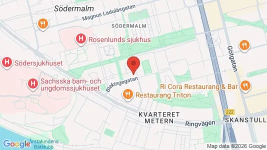 Apartments for rent i Södermalm - kort over placeringen
