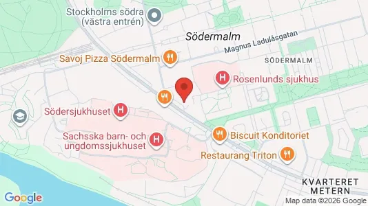 Apartments for rent i Södermalm - kort over placeringen